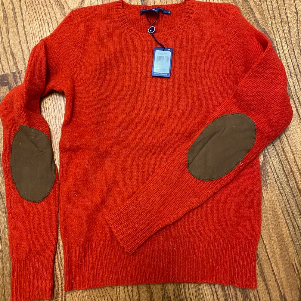 Ralph Lauren 100% wool red sweater